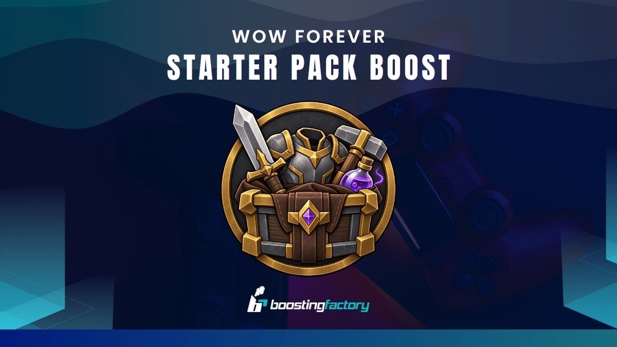 WoW Forever Starter Pack Adventurer Veteran and Raid-Ready packages