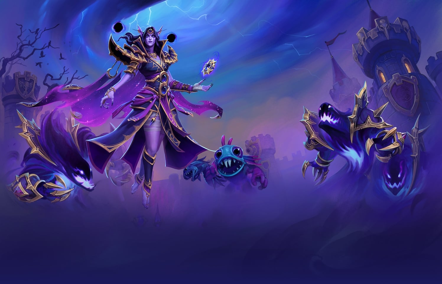 Xal'atath reveal artwork for Heroes of the Storm