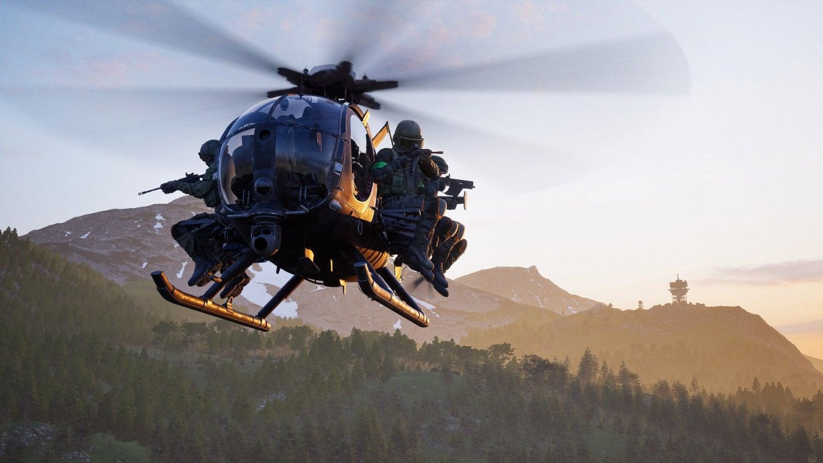 WARDOGS Pilot helicopter and air transport gameplay