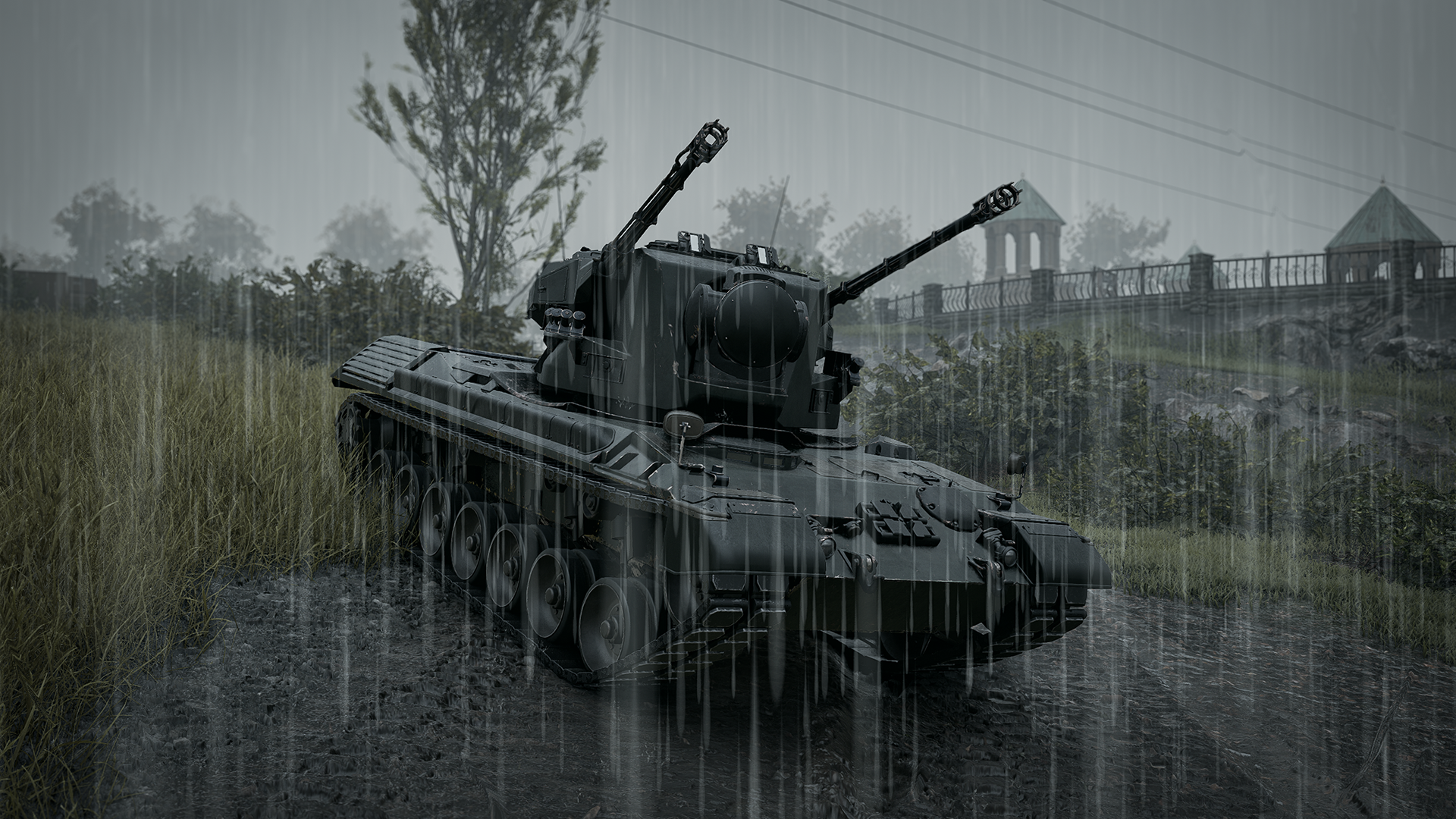 WARDOGS Season 2 Flakpanzer Gepard anti-air vehicle