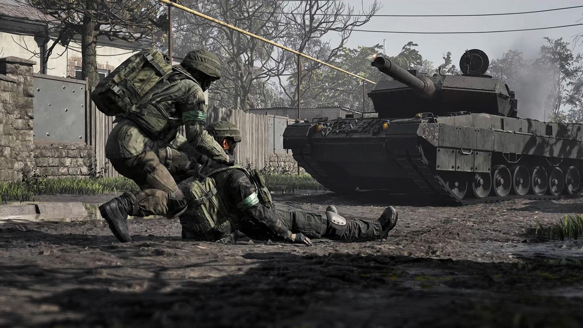 WARDOGS Medic healing and reviving teammates
