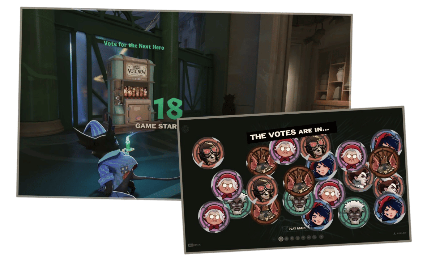 Deadlock City Never Sleeps new hero voting system