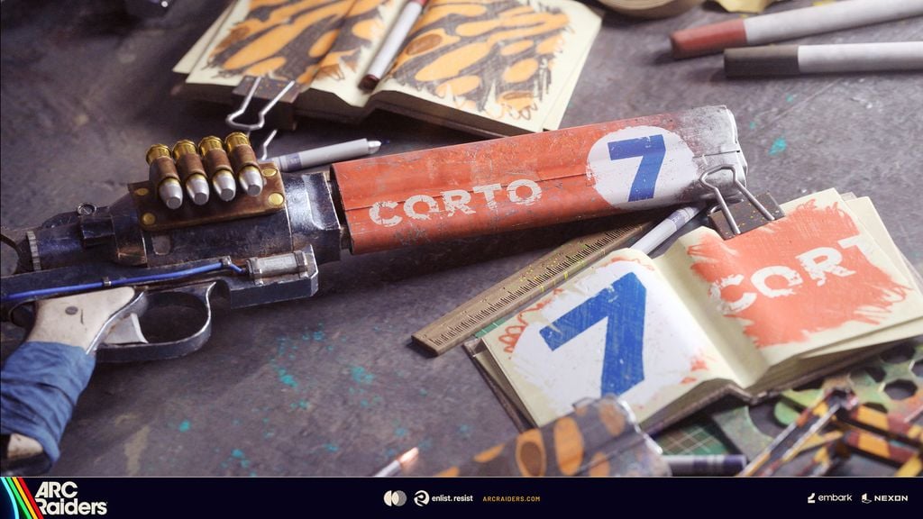 ARC Raiders Frozen Trail Weapon Stencils