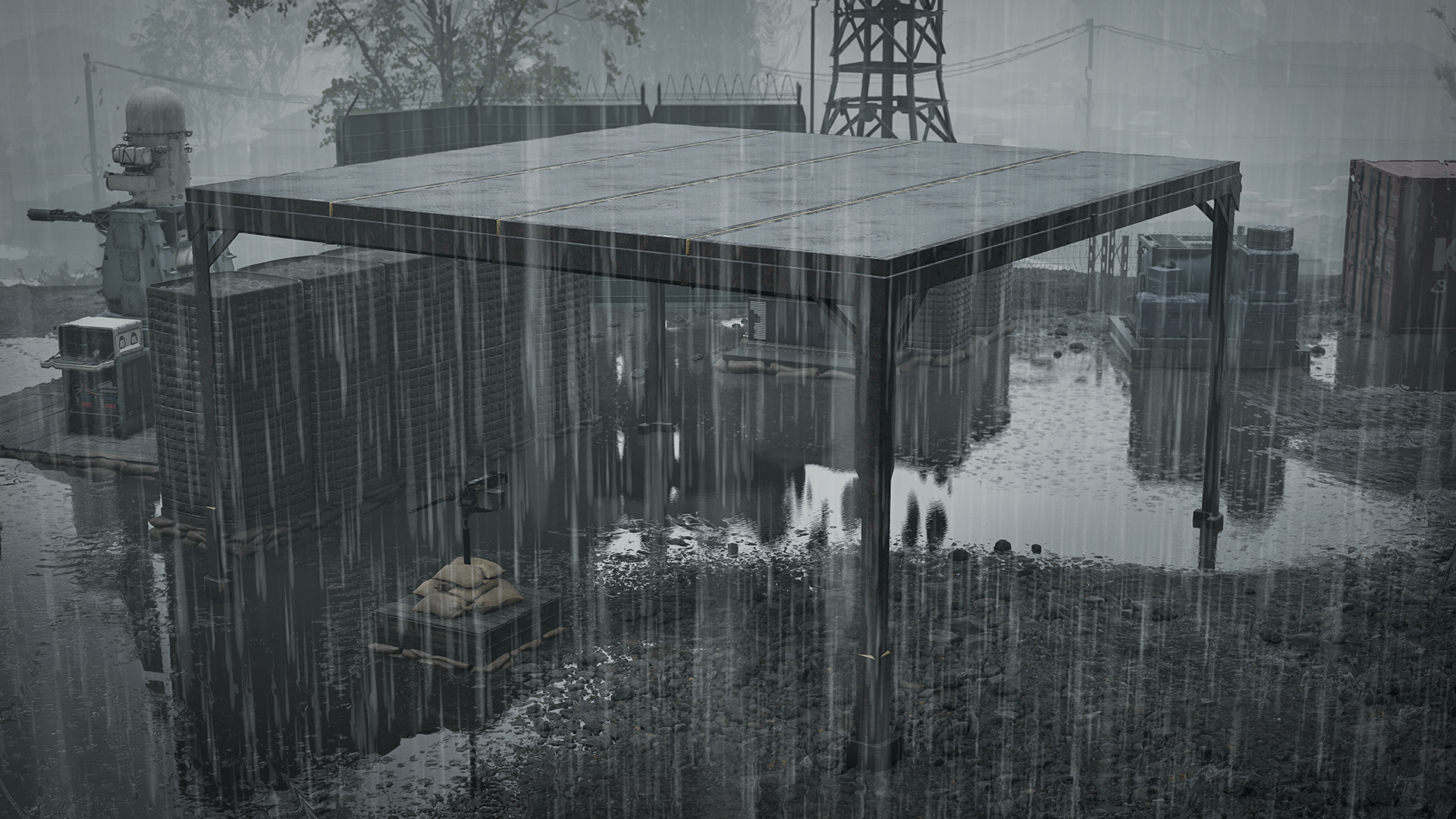 WARDOGS Season 2 Large Shelter defensive building