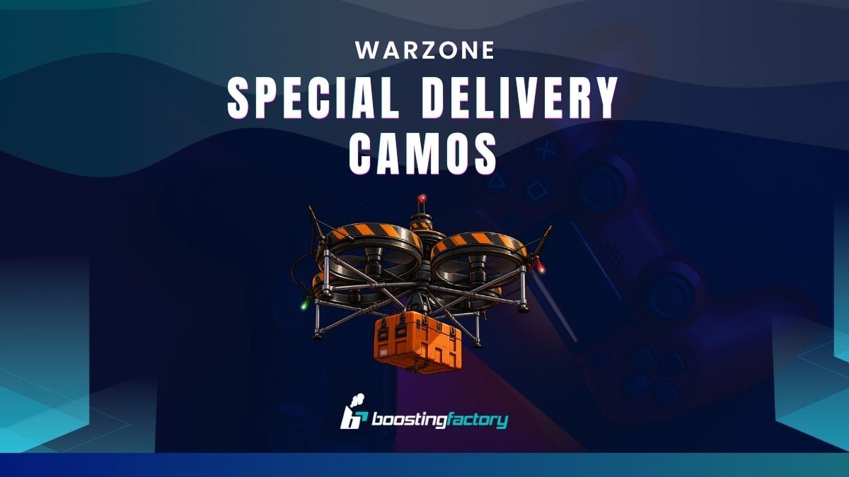 Warzone Special Delivery Camos Heavy Metal and War Machine Camo Boost