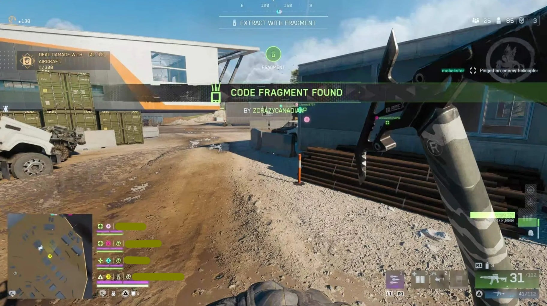 Phantom encryption device picked up during a Battlefield 6 REDSEC match