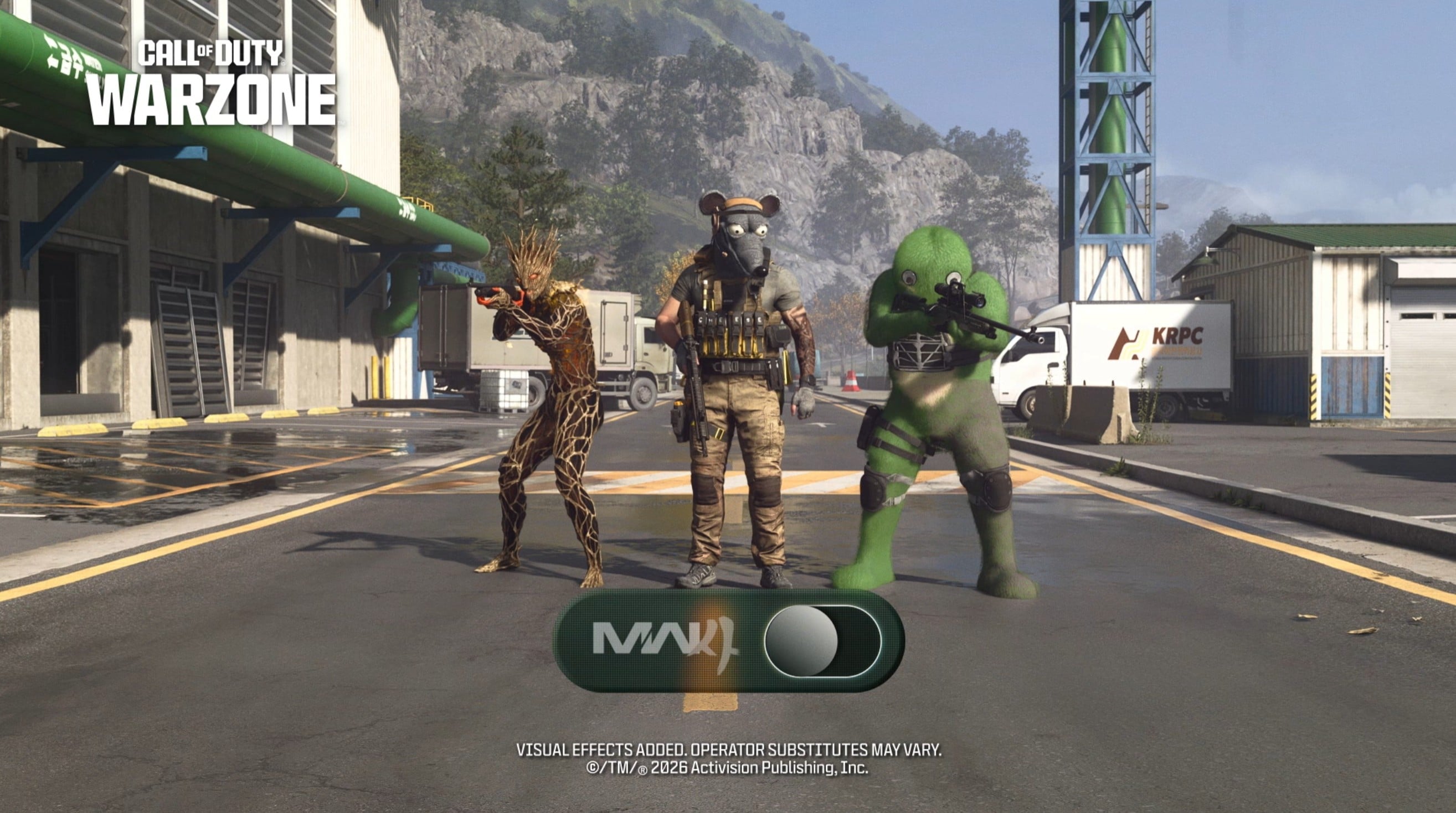 MW4 Warzone Operator Skin Toggle setting