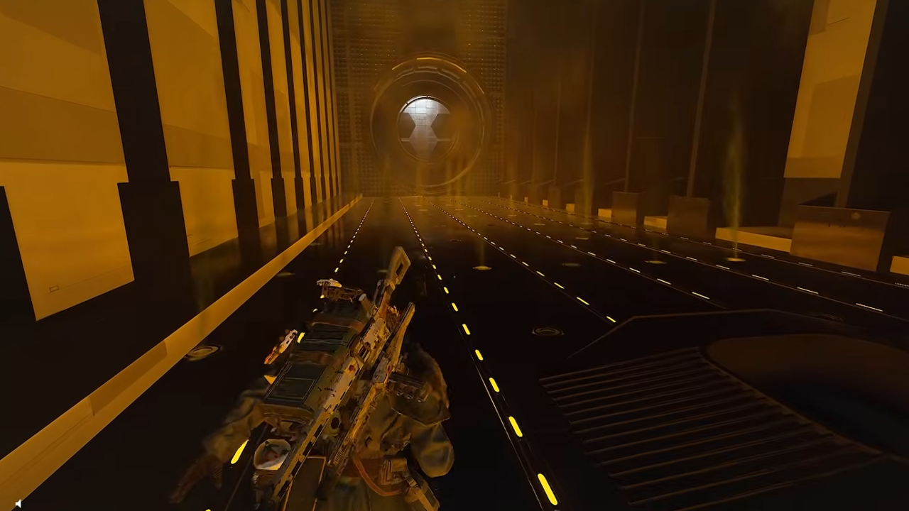 Poison gas and moving crusher walls inside the Emperor dungeon