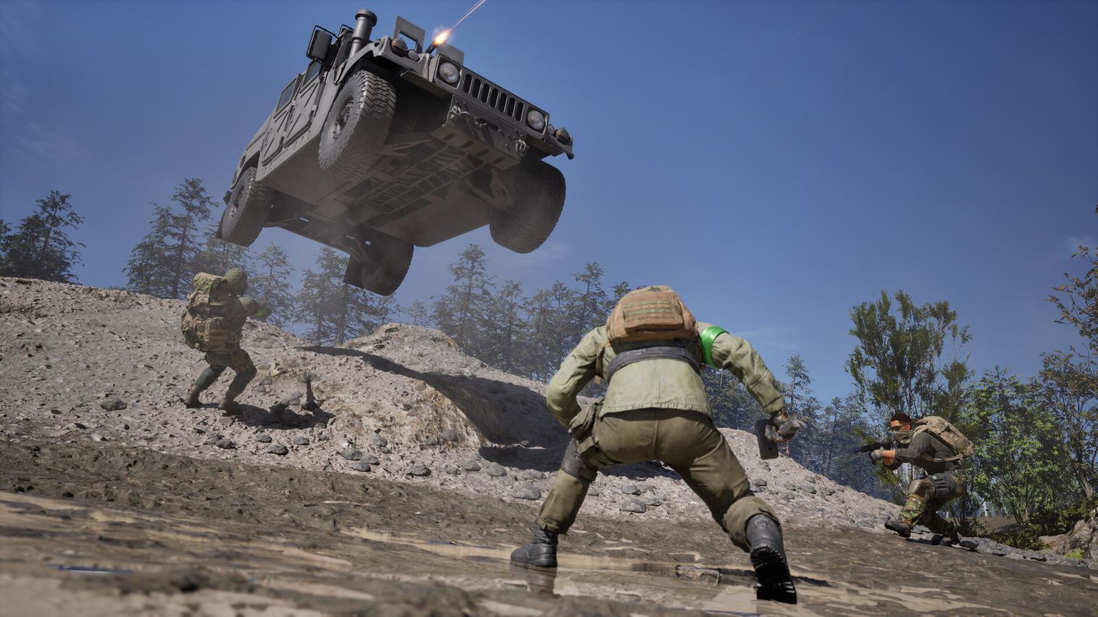 WARDOGS Driver ground vehicle and logistics gameplay