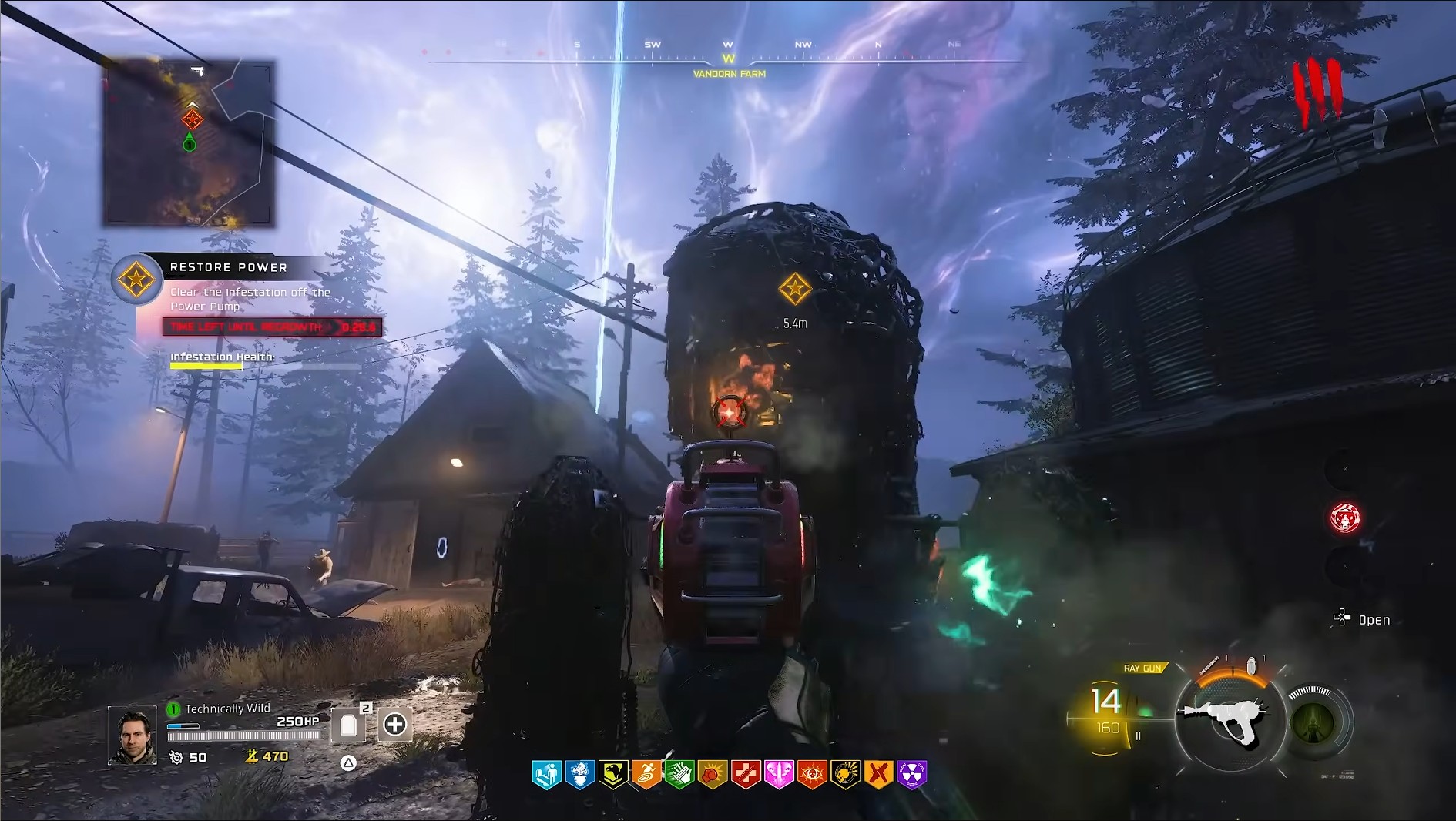 clear infestation