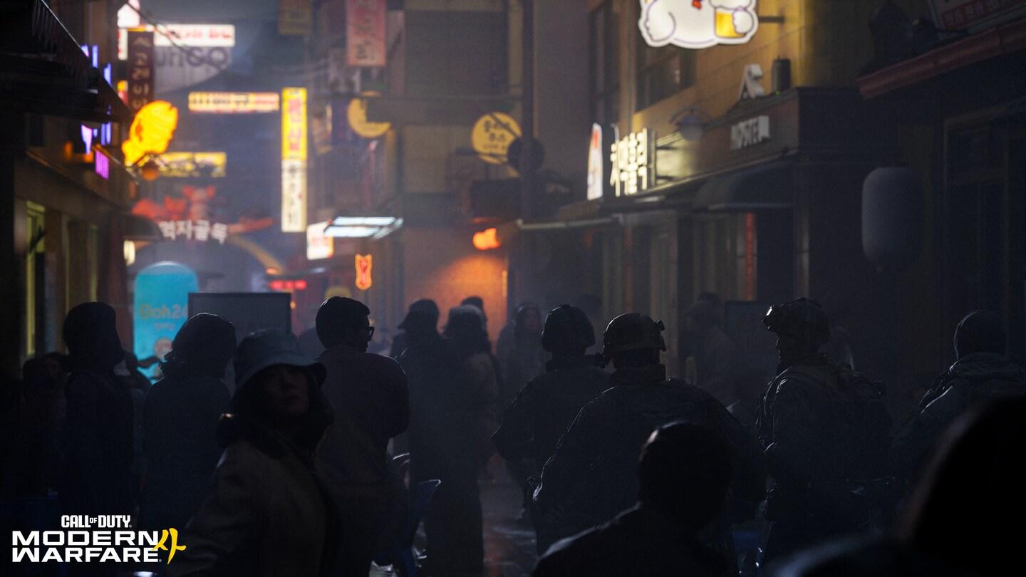Modern Warfare 4 Campaign city environment in Korea