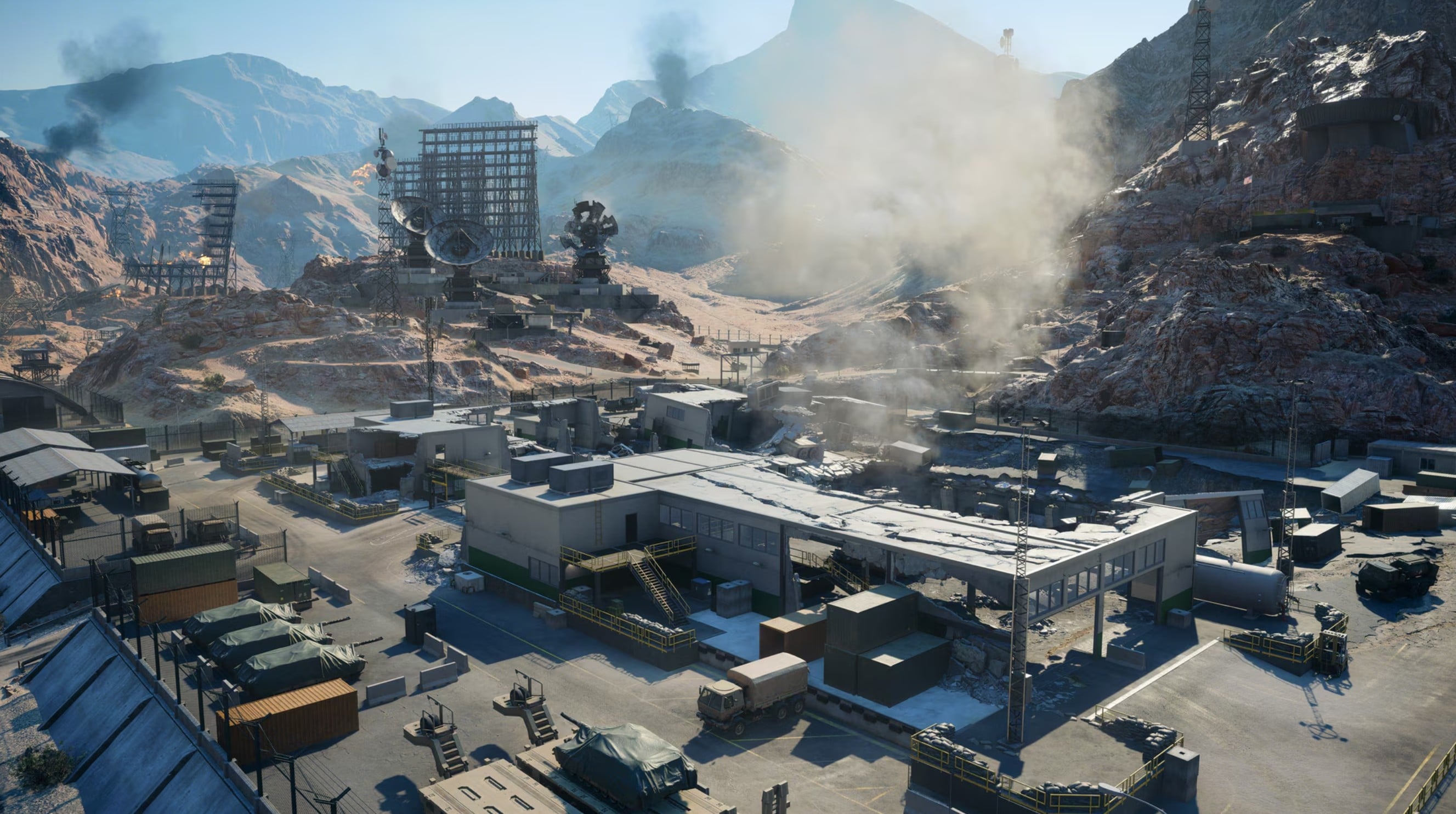 Area 51 desert military base map in Battlefield 6 Season 5