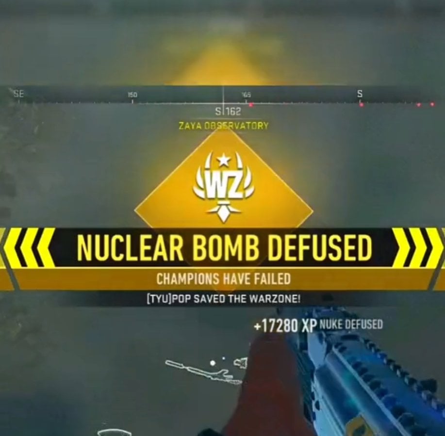 Warzone Nuke Defuse