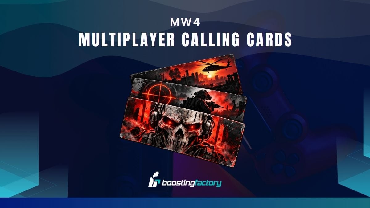 MW4 Multiplayer Campaign and Shared Mode Calling Cards Boost